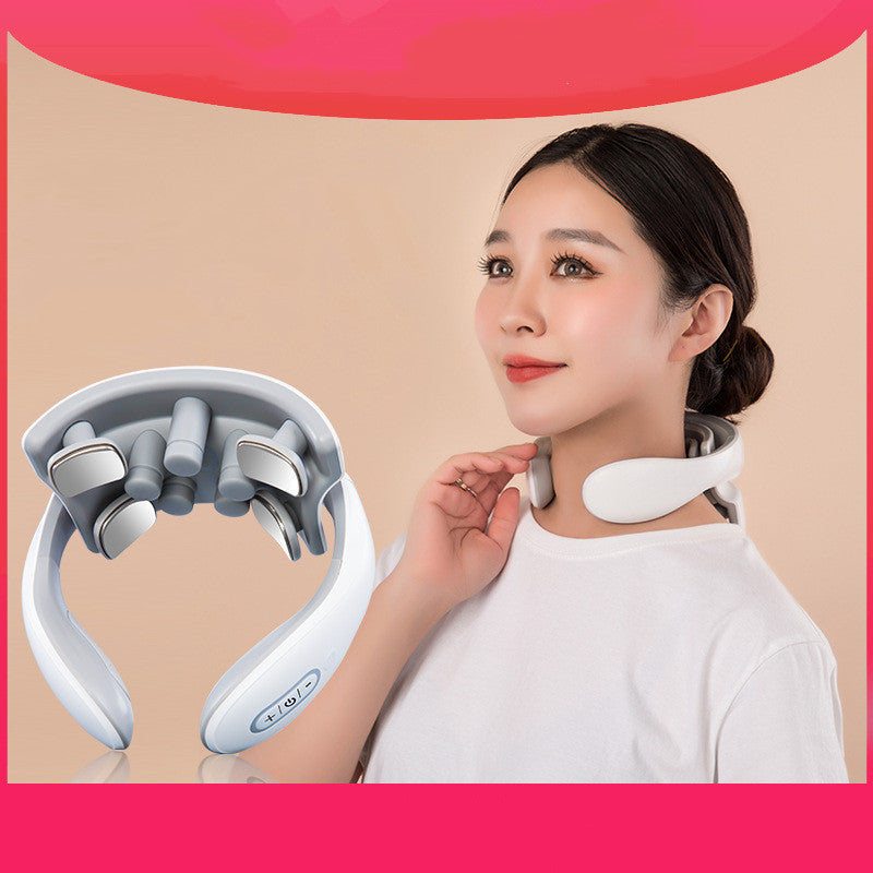 Intelligent Neck Care Instrument For Pulse Heating Physiotherapy