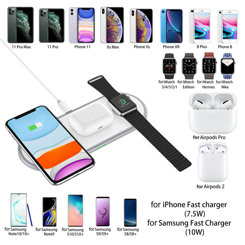 3 in 1 wireless charger