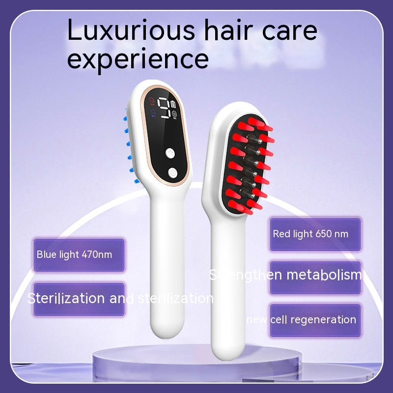 Scalp Medicine Feeder Care Massage Blue Light Red Light Hair Growth Tonic Import Comb